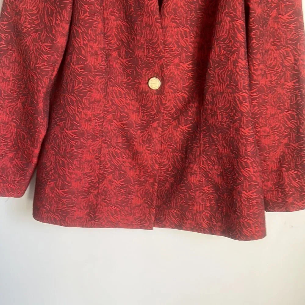 Misook Wispy Pattern Woven Jacket - Picture 6 of 13